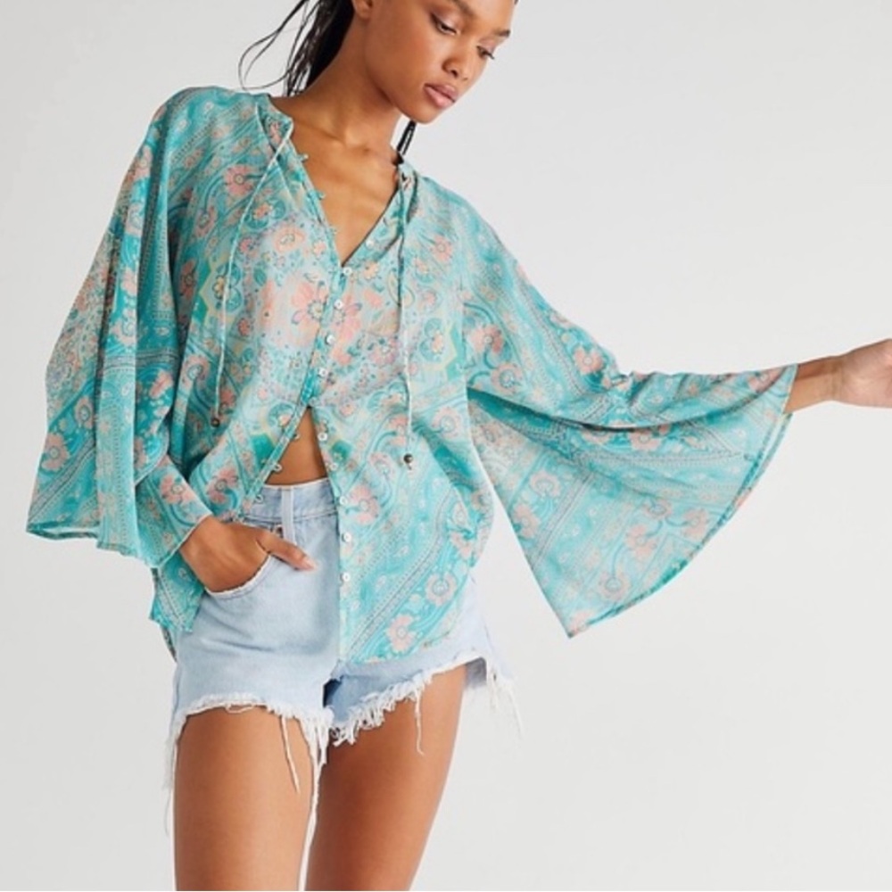 Spell Farrah blouse size small